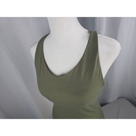Prana Verana Tank, Size M, V Neck Strappy Back‎ Yoga Top, Green - Picture 9 of 16